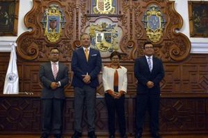 Presenta Fernando Morales plan de gobierno en Consejo Universitario BUAP
