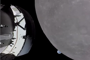 Nave Orión de NASA completa sobrevuelo a la Luna