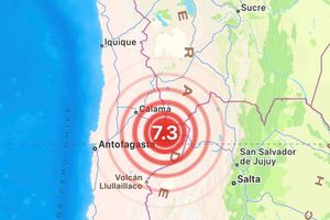 VIDEO: Sismo de magnitud 7.3 se registra en norte de Chile