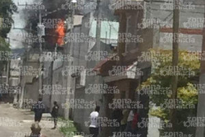 Seis heridos deja explosión de tanque en San Martín Texmelucan