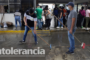 Seis escuelas en Puebla, afectadas por aguacero del sábado: Melitón Lozano
