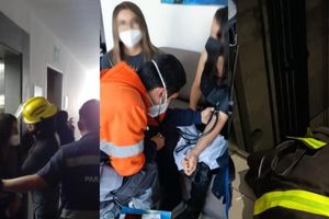 Quedan atrapadas 5 personas en elevador de Lomas de Angelópolis
