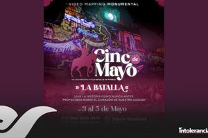 Palacio Municipal tendrá video mapping por la Batalla de Puebla