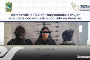 Detienen en Puebla a acusada de secuestro y homicidio en Veracruz