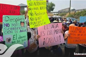 Segob cita a pobladores de Xoxtla para dialogar sobre conflicto por agua