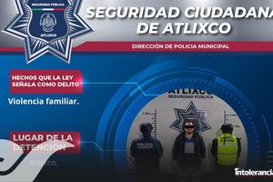 En Atlixco Patrulla Naranja atiende a víctima de violencia