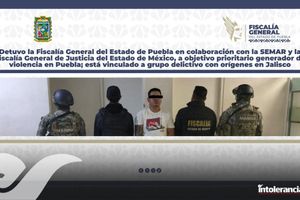 Detienen a presunto jefe de plaza del CJNG en Puebla