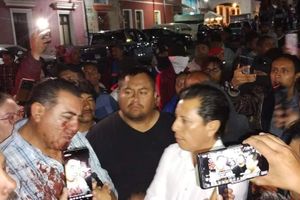 Atacan a candidato del PRI-PAN-PSI, Edgar Jiménez, en&nbsp;Chalchicomula de Sesma