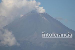 Volcán Popocatépetl intensifica actividad en los últimos 3 días